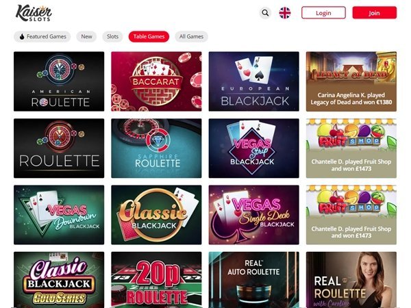 United Kingdom - kaiser slots casino